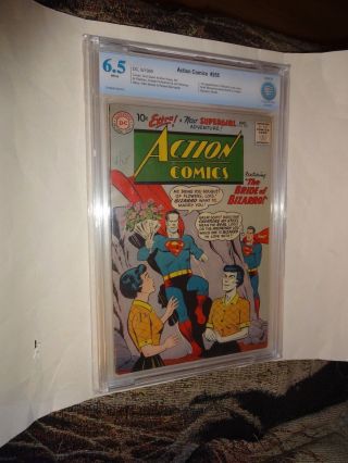 Action Comics 255 Cbcs (6.  5) 1st Bizarro Lois,  4th Supergirl W - Pages