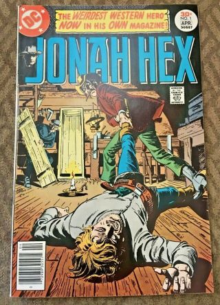 Jonah Hex 1,  1977,  Dc Comics,  Nm 1st Solo Issue Flat Glossy White Pages