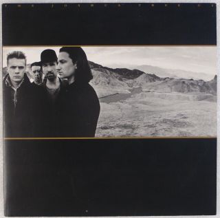 U2: The Joshua Tree Us Island 1st Press Gatefold W/ Poster Insert Nm - Vinyl