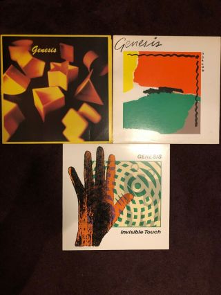 Abacab,  Invisible Touch,  And Genesis 1983,  All Press Vinyl 