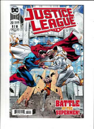 Justice League (2018) 20 Nm - 9.  2 Cover A Dc Comics 1st Appearance 6th Dimension