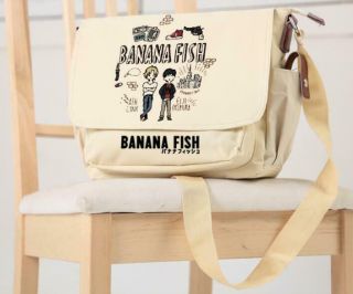 Anime Banana Fish Ash Okumura Eiji Crossbody Canvas Shoulder Bag School Bags