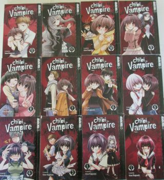 Chibi Vampire By Yuna Kagesaki,  Vols.  1 Thru 12,  Manga