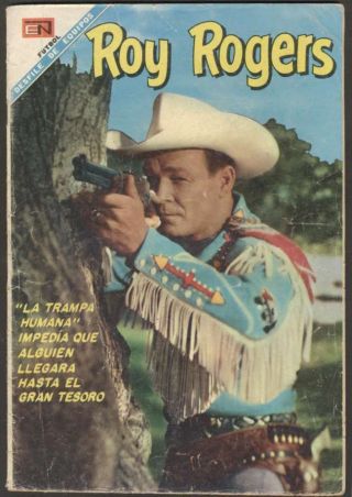 Roy Rogers 190 Comic Spanish Mexican Novaro 1968