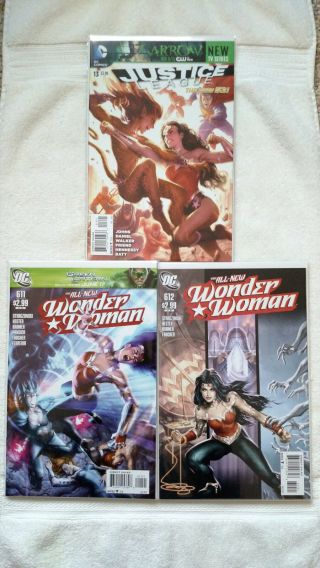 Wonder Woman 611 612 Alex Garner Variants Dc Comics Htf,  Bonus