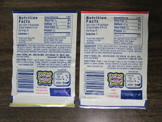 2 Vintage Twists Kool - Aid packets (Late 1980 ? Early 90 ' s),  NEVER OPENED 2