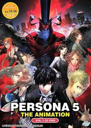 Persona 5 Complete Anime Series Dvd 26 Episodes English Subtitles