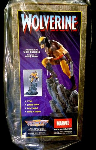 Wolverine Mini Brown Costume X - Men Marvel Comics Statue Bowen Designs Amricons 3
