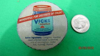3 Vintage Medicine sample Tins,  2 Vicks and one Rectal Medicone Collectible tins 5