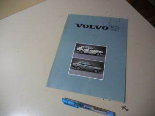 Volvo 340 Diesel Finland Brochure 1985?