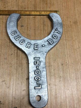 Vintage Chore Boy Dairy Wrench 15 - Gc - 7