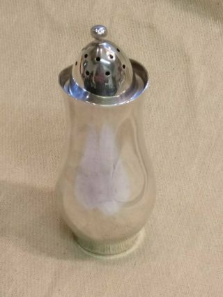 Vintage Mappin & Webb Silver Plated Sugar Sifter.  Marked Embassy Plate,  Designe
