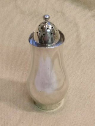Vintage Mappin & Webb Silver Plated Sugar Sifter.  Marked Embassy plate,  designe 3