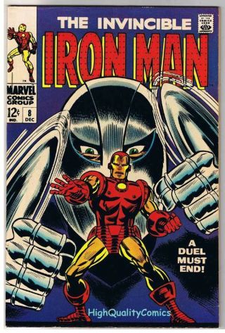 Iron Man 8,  Vf,  Tony Stark,  Gladiator,  Robot,  1968,  More Im In Store