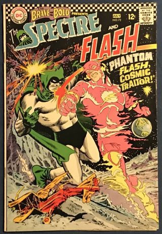 The Brave And The Bold 72 July 1967 The Flash And The Spectre