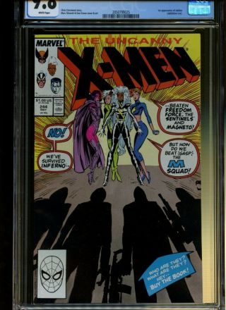 Uncanny X - Men 244 CGC 9.  8 | Marvel 1989 | 1st Jubilee - Jubilation Lee. 2