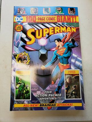 Dc Comics Superman 14 Walmart Exclusive 100 Page Giant