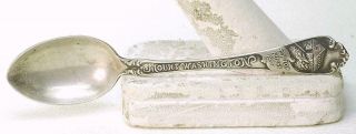 Vintage Mt.  Washington Tip Top House Sterling Silver Small Size Souvenir Spoon