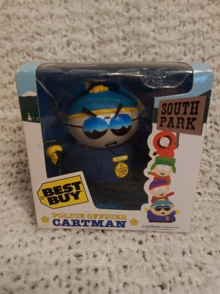 Mezco Police Officer Cartman South Park,  Best Buy Exclusive Cop Toy Nib