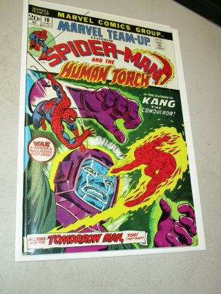 Marvel Team - Up 10 Spider - Man And The Human Torch Vs Kang Very