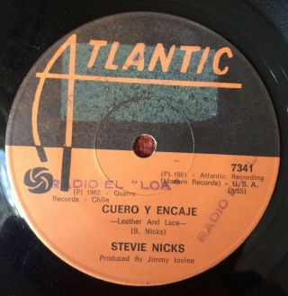Stevie Nicks - Chile Rare Single 45 Rpm 7 " 1982 Vg,