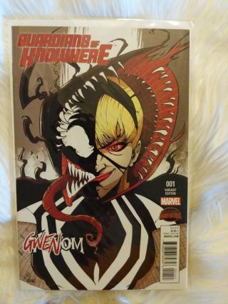Rare Guardians Of Knowhere 1 1st Gwenom Variant Cover Marvel Hot Book