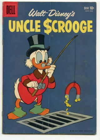 Jerry Weist Estate: Walt Disney’s Uncle Scrooge 26 (dell 1959) Vg,  Barks