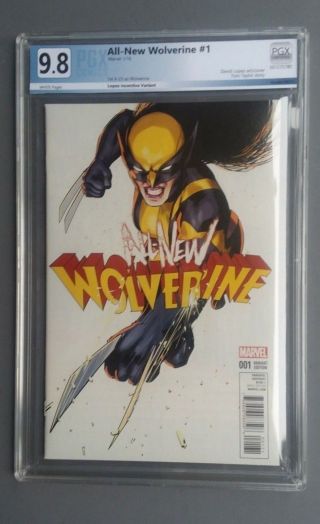 All Wolverine 1 Lopez Variant Pgx 9.  8 Marvel Comics