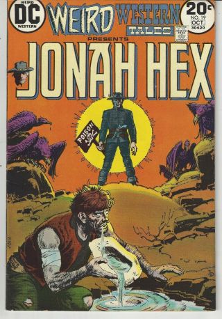 Weird Western Tales 19 In Vf,  Jonah Hex 1973