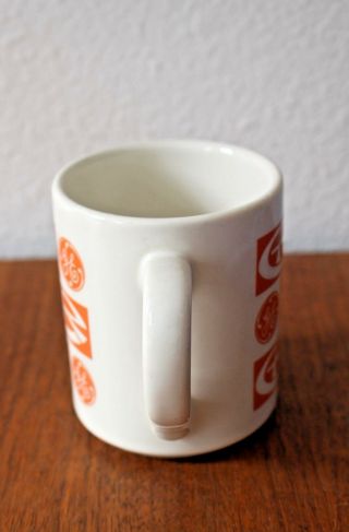General Electric GE Vintage Coffee Mug 4