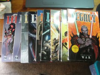 Star Wars Legacy Volumes 1 - 11,  Missing 6.  Graphic Novels All Are 10 Books