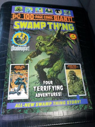 Dc 100 Page Giant Swamp Thing 7 Walmart Exclusive