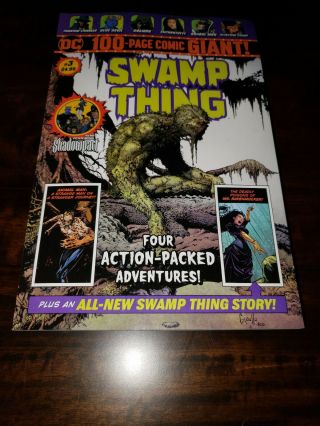 Dc 100 Page Giant Swamp Thing 3 Walmart Exclusive