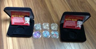 Betty Boop Officially Licensed Set Of 2 United States Quarters US Currency 2