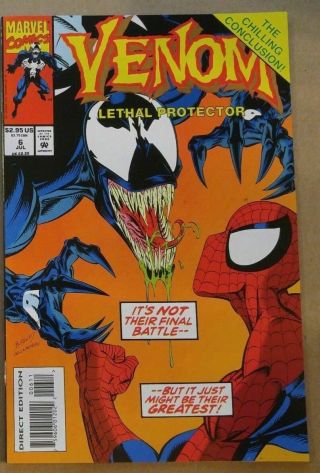 Venom: Lethal Protector 1,  2,  3,  4,  5,  6 COMPLETE SPIDER - MAN 1st SCREAM & RIOT 5