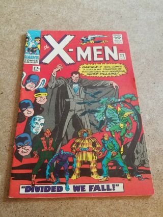 Marvel Comic The X Men No 22 July 1966