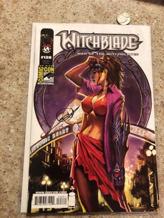 Witchblade 128c Signed Stjepan Sejic San Diego Comic Con Top Cow