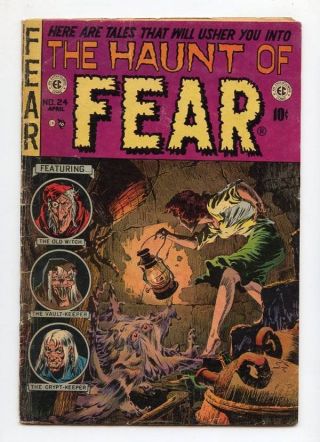 The Haunt Of Fear 24 (g/vg) E.  C.  Comics Golden Age Horror 1954 Pre Code