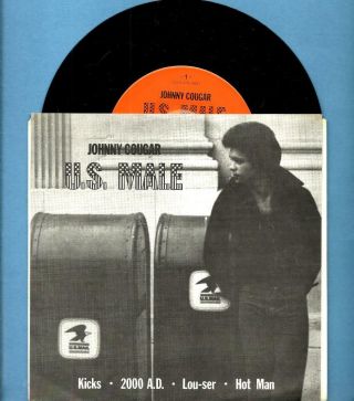 Johnny John Cougar Mellencamp Us Male E.  P.  1978 Rare 1st 45 Rpm Record