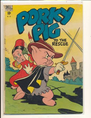 Four Color 191 - Porky Pig To The Rescue G/vg Cond.