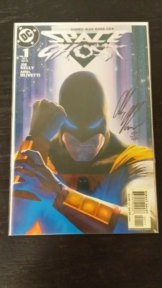 2004 Dc Comics Space Ghost 1 Signed & Numbered Alex Ross W/coa