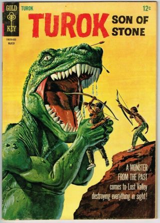 Turok Son Of Stone 50 (1956) - 5.  0 Vg/fn The Monster From The Past