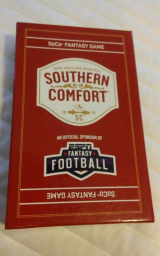 Southern Comfort Soco Fantasy Football Game Espn Stocking Stuffer