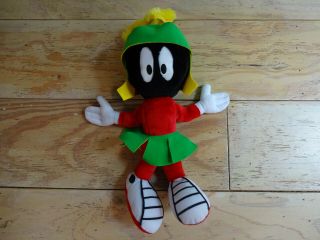 Warner Bros Looney Tunes Marvin The Martian Plush Doll Figure 16 " Applause 1996