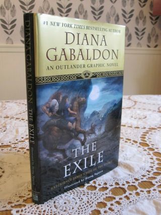 The Exile Outlander Graphic Novel Diana Gabaldon 2010 Hc/dj 1st Edition