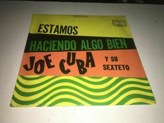 Joe Cuba Estamos Haciendo Historia Mexico Lp 1968 Boogaloo Mambo Ss