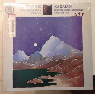Sibelius Symphony 4 - Tapiola - Berlin Philharmonic Karajan - Quad Angel 37462