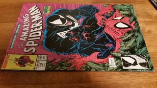Spider - Man 315 316 317 Venom alien symbiote; first cover.  1989 NM (9.  4) 4
