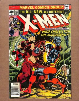 X - Men 102 - - Wolverine Colossus Storm Cyclops Nightcrawler Marvel Comics