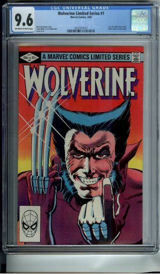 Wolverine Limited Series 1 Cgc 9.  6 1st Solo Wolverine Comic Yukio Cameo